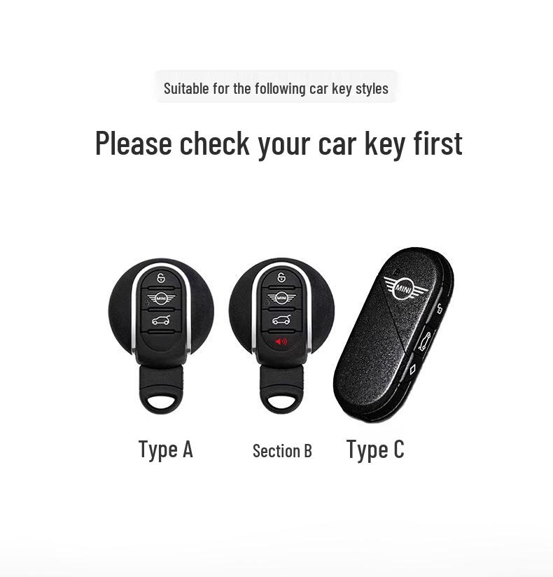 Совместимый чехол для ключа BMW Mini для моделей Countryman, F54, F55, F56, F60