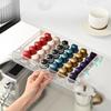 Coffee Capsule Holder Capsule Coffee Tea Bag Storage Rack Drawer Organizing Box No Punching Required Space Saving Storage Box