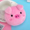 Children With Keychain Pig Key Bag Zipper Bag Plush Coin Purse Coin Bag Earphone Bag Mini Wallet