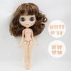 ICY DBS Кукла Блайз Шарнирное тело 30 см BJD Игрушка Белое глянцевое лицо и матовое лицо с дополнительными руками AB и панелью 1/6 DIY Модная кукла