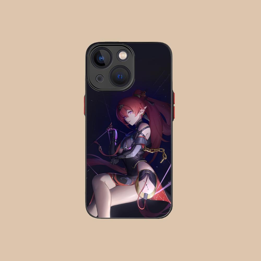Чехол для мобильного телефона Wuthering Waves Yinlin для iPhone 17 16 15 14 13 12 11 X XR XS 8 7 Air Pro Max Plus Mini Силиконовый чехол