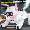 Robot Dog RC Smart Robots Toy Puppy 2.4G 4Wd Remote Control Stunt Mechanical Dog with Light Sound Electric Toys Christmas Gifts