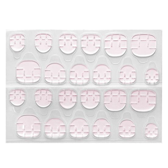 10 листов клея для дизайна ногтей, невидимый самоклеящийся, водостойкий, экологически чистый, легко наносится, удлиняет ногти, портативен