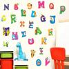 New Arrival 26 A-Z Alphabet Letters  Wall Stickers for Kids Bedroom Decor