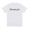 365 Party Girl Charli XCX Brat 360 Album T Shirt Men's Women Fashion T-shirt 100% Cotton Cozy Oversized T-shirts