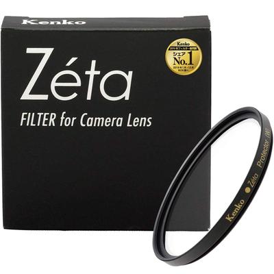 Фильтр для объектива Kenko Zeta Protector 77 мм, защита объектива с салфеткой для протирки линз и футляром 390955