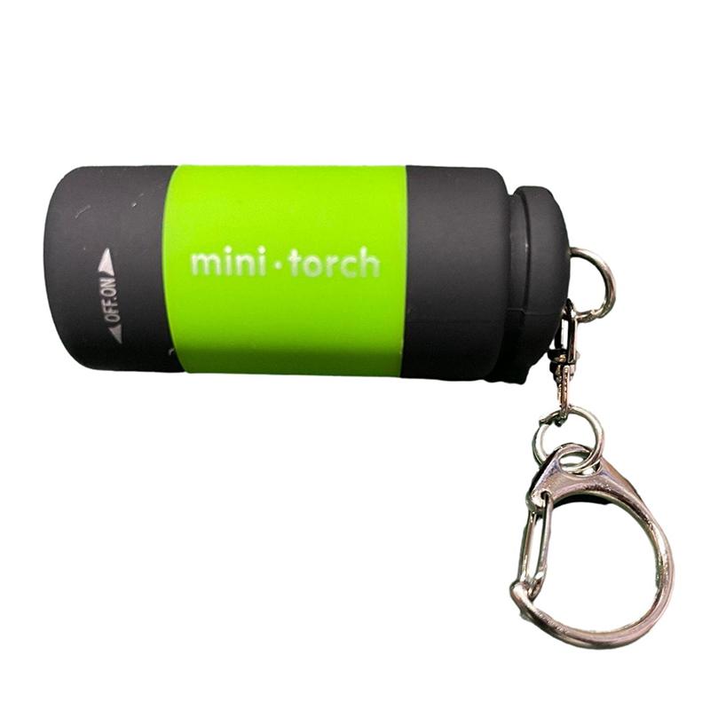 Супер Яркий Мини Фонарик USB Перезаряжаемый Карманный Брелок Маленький Фонарик