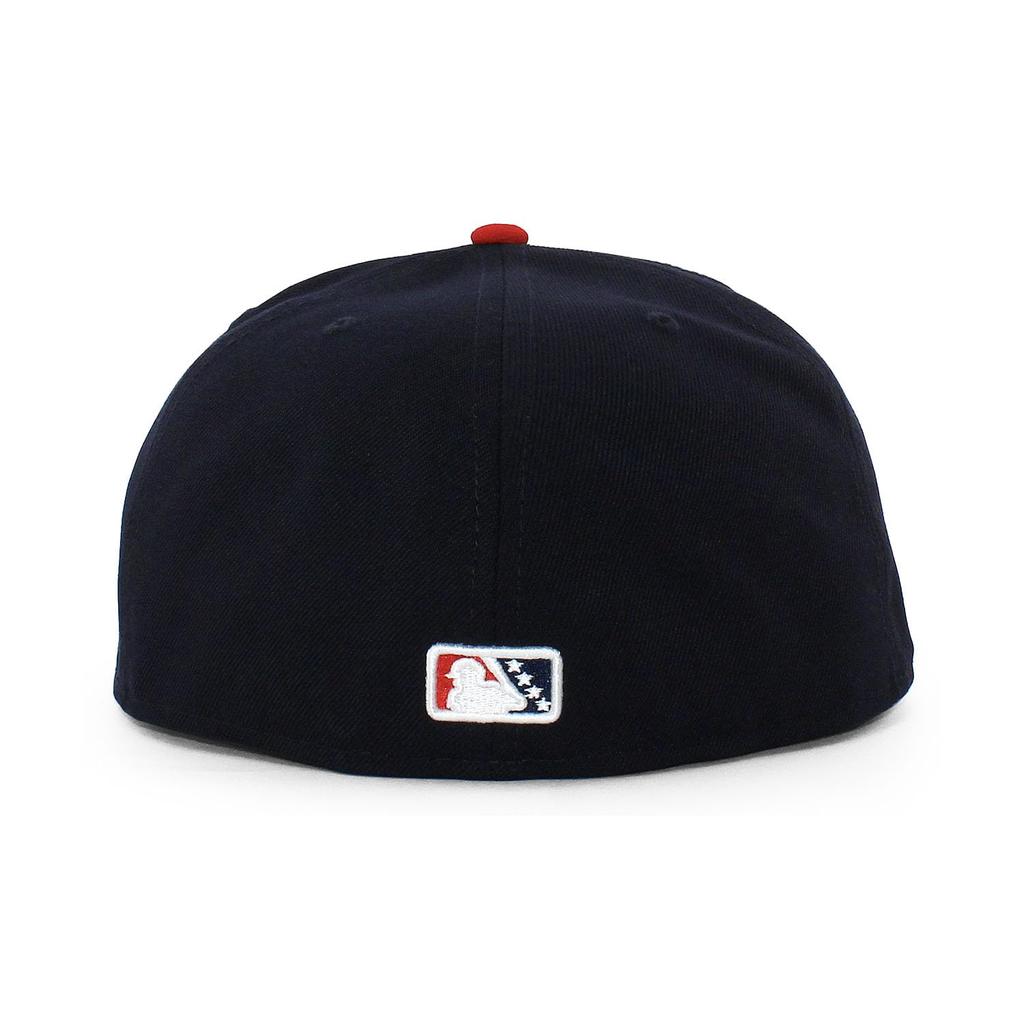 New Era Cap 59FIFTY Salem Red Sox MiLB ON-FIELD AUTHENTIC GAME FITTED CAP Navy SALEM RED SOX MINOR LEAGUE Minor League Hat 5950 Sz 7-58 [Used]