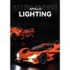 1/24 Apollo Project EVO Supercar Alloy Die Cast Toy Car Model Sound and Light Children's Toy Collectibles Birthday Gift