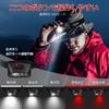 Lepro Headlight, Rechargeable LED Headlamp, Waterproof, with Sensor, Bright LED Headlight [White & Red Light5 Lighting Modes20 Hours of Practical