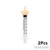 2/5/10Pcs Universal Pet Feeding Nipple Mini Cat Silicone Feeding Pacifier Pet Feeding Oral Syringe Nursing Puppy Kitten Nipple
