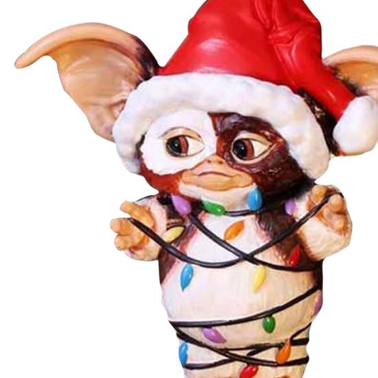 Рождественский кулон, мультяшный акриловый рождественский елочный орнамент, праздничное подвесное украшение с ремешком