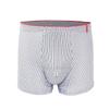 Мужские полосатые трусы-боксеры со средней посадкой, бесшовное дышащее мужское нижнее белье, быстросохнущие трусы
