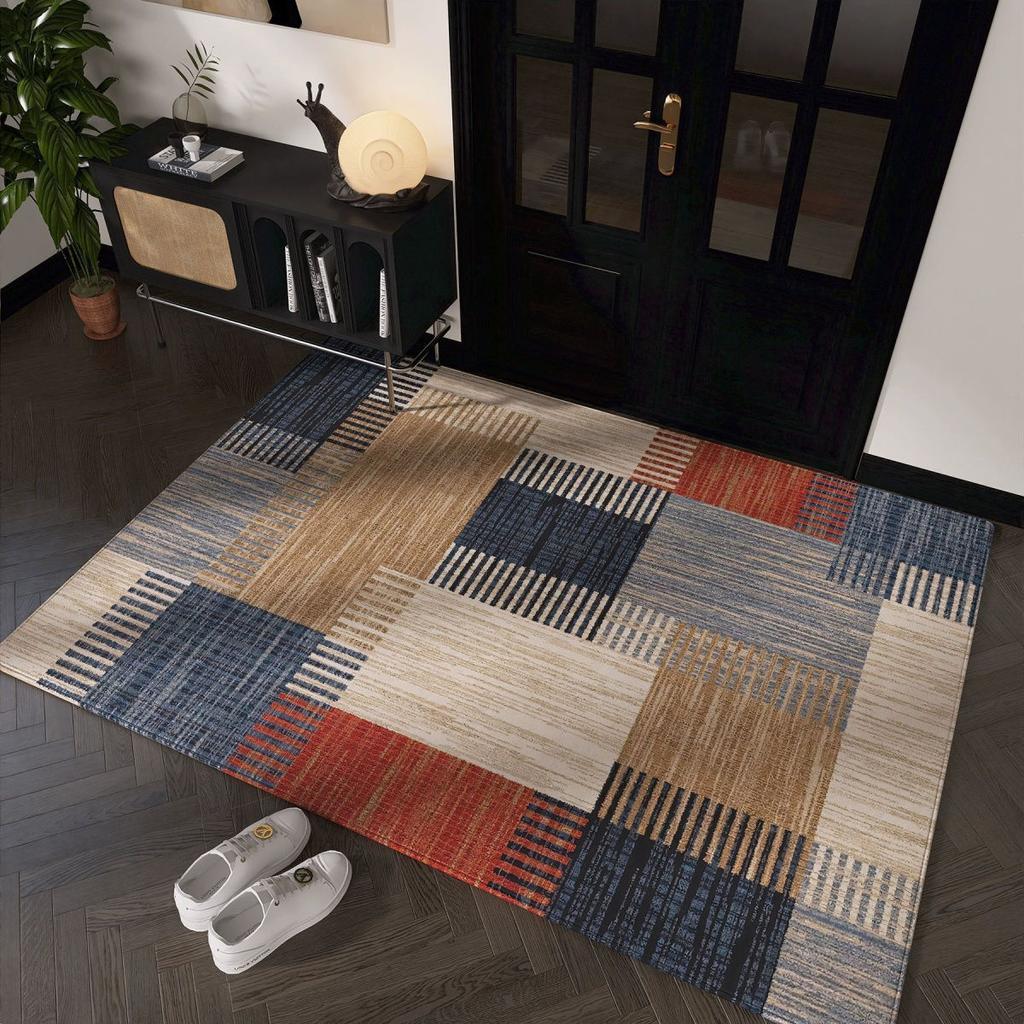 Rug for Hallways Kitchen Non Slip Machine Washable Carpets with Rubber Backing Soft Floral Rugs for Kitchen Decor