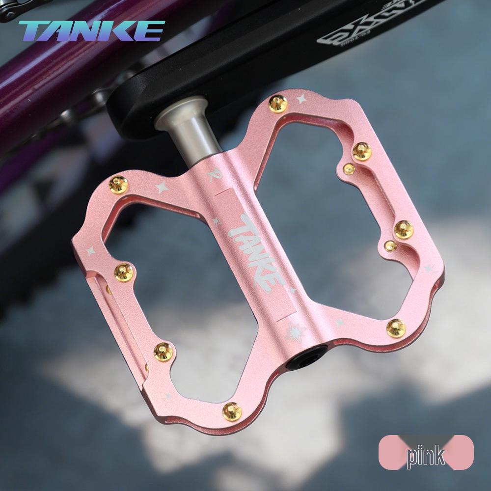 Carbon Keke TANKE Dahon Colorful Three Bearings Bicycle Pedals for Mountain and Road Bikes