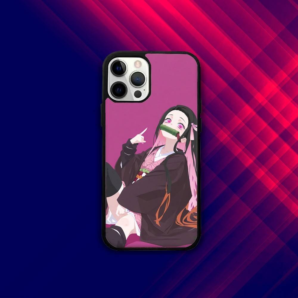 D-Demon N-Nezuko Slayer Phone Case For iPhone 16e,16,15,14,13,12,11,Plus,Pro,Max,Mini Magsafe Magnetic Wireless Charging
