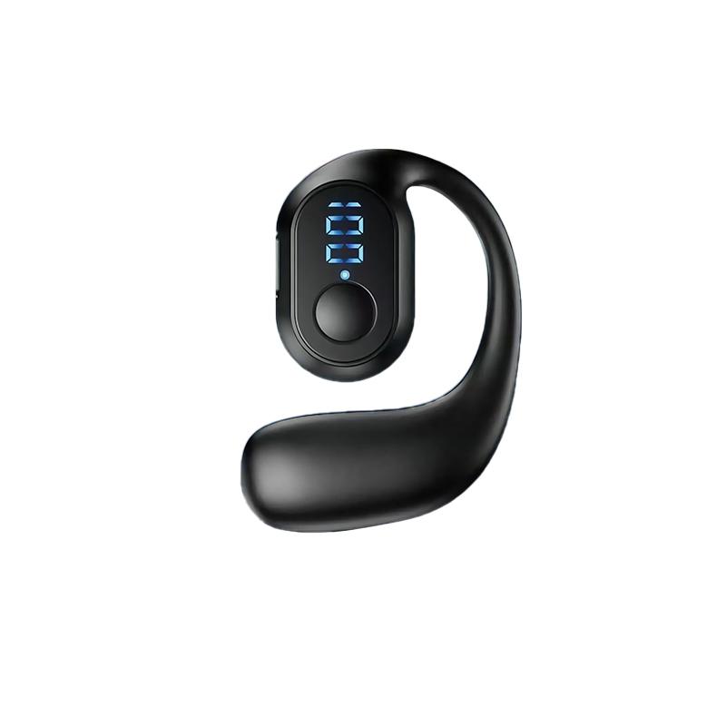 Беспроводные Bluetooth-наушники с костной проводимостью, наушники-гарнитура с заушинами, музыкальные, для спорта, с шумоподавлением, для смартфонов