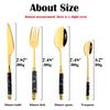 Gold Imitation Ceramic Dinnerware Set Stainless Steel Flatware Cutlery Set Knife Fork Spoon Luxury Tableware Set Storage Rack