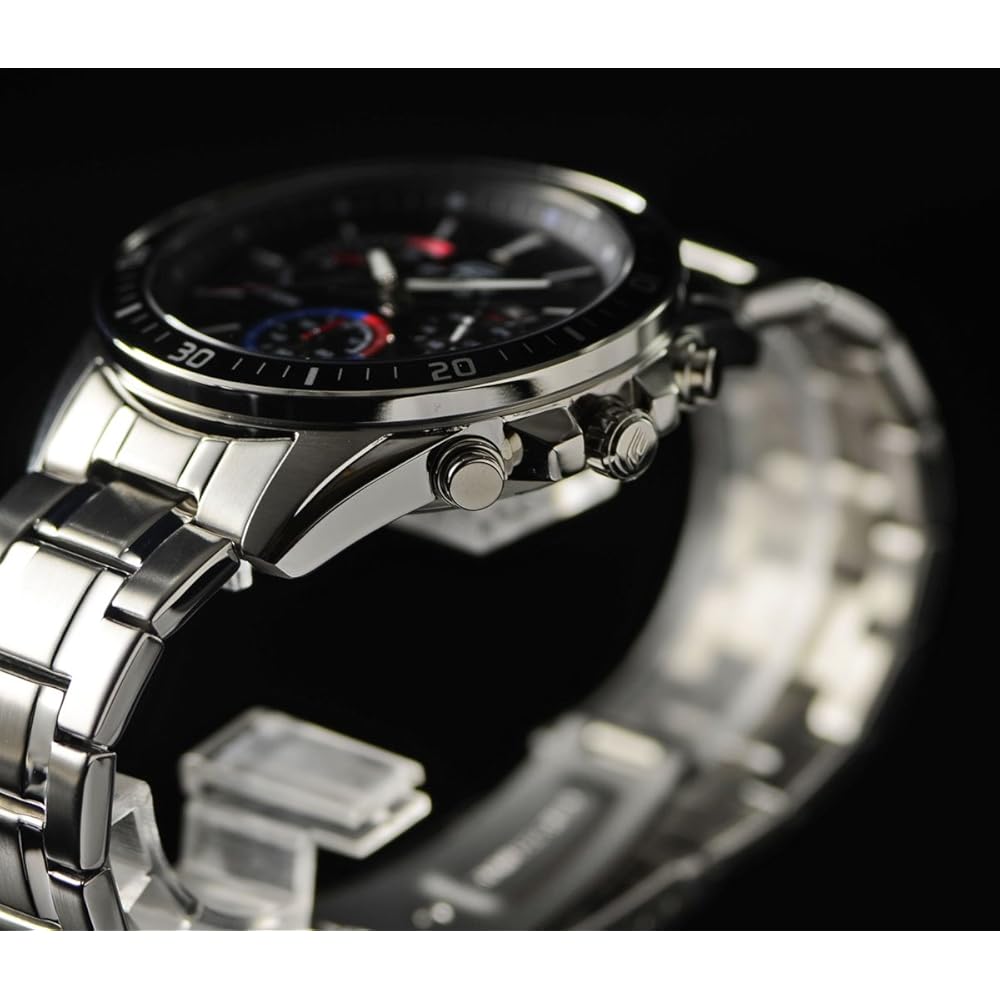 Мужские часы Casio Edifice EFR-552D-1A3 с хронографом, водонепроницаемость 100 м, нержавеющая сталь
