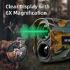 REVASRI Mini Hunting Rangefinder 1000yds Camo Range Finder Multi Functional High-Precision Rangefinder for Outdoor Wild Hunting