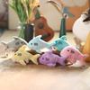 Shark Plush Fun Keychain Adorable Stuffed Animal Doll With Soft Crystal Fabric For Bags