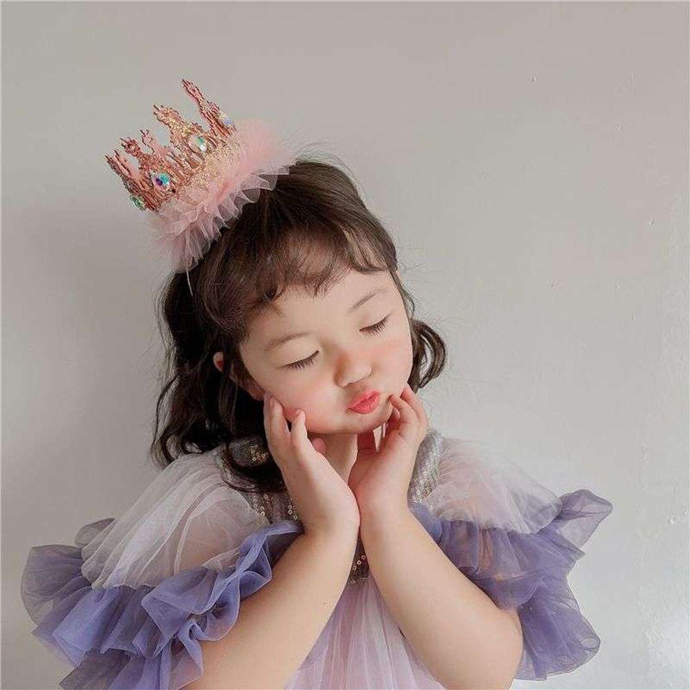 Mesh Headgear Hair Accessory Rhinestone Korean Style Headband Hair Hoop Girl Hair Band Headwear