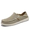 Fashion Spring Summer Comfortable Casual Shoes Lightweigh Mens Canvas Shoe for Men Slip-On Brand Fashion Flat Loafers Shoes Masculino