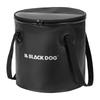 [Official] BLACKDOG Foldable Soft Bucket, 20L, Compact Storage, Multi-functional for Camping, Fishing, Outdoor Activities, Car Washing, Kitchen, and