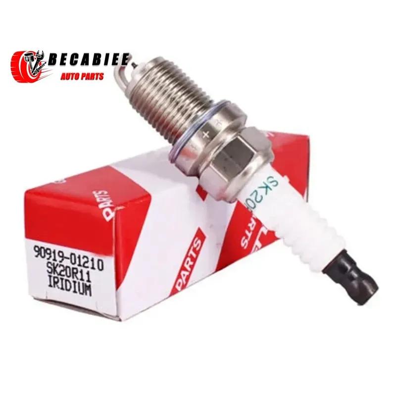 4/8 шт. 90919-01210 SK20R11 Иридиевая свеча зажигания для Toyota Scion Camry RAV4 Tundra Lexus ES LS GS MERCEDES-BENZ C230 C55 Volvo