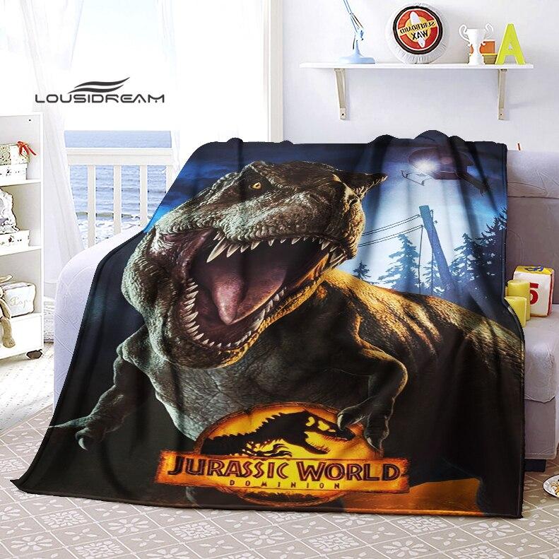 Одеяла с парком Юрского периода для кроватей, дома, путешествий, фланелевое одеяло для взрослых для дивана, кровати, гостиной, дивана, сохраняющее тепло ребенка, королевский размер
