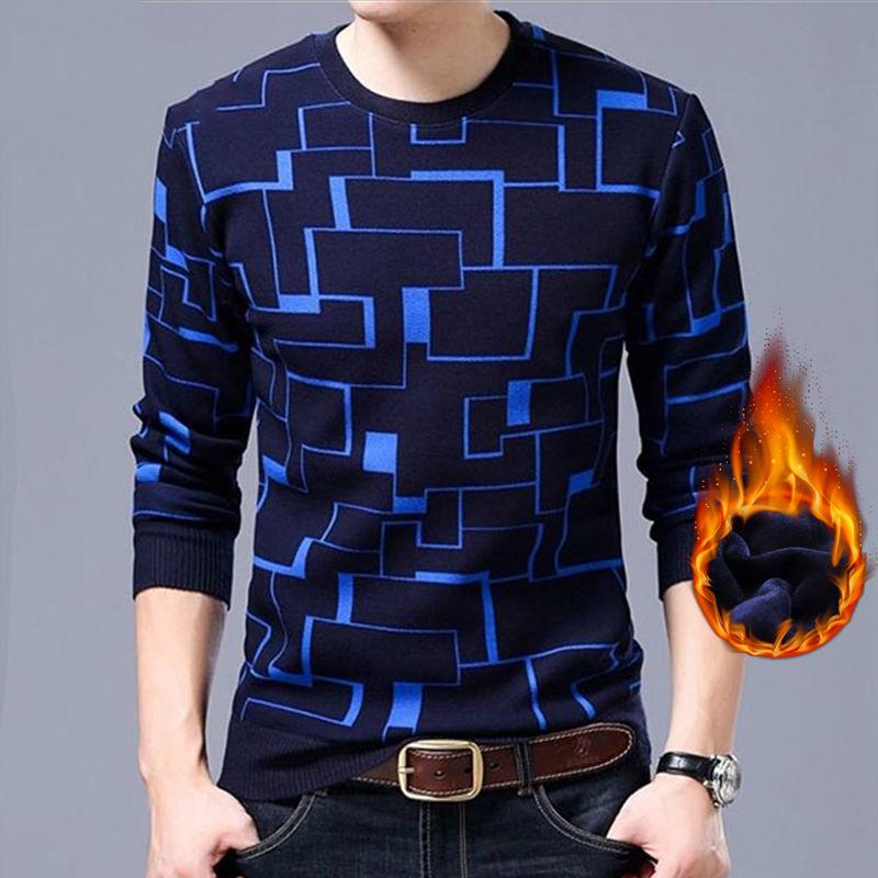 Модный мужской свитер Мужской Зимний мужской свитер Slim Fit Пуловер Мужской трикотаж Pull Homme Свитера