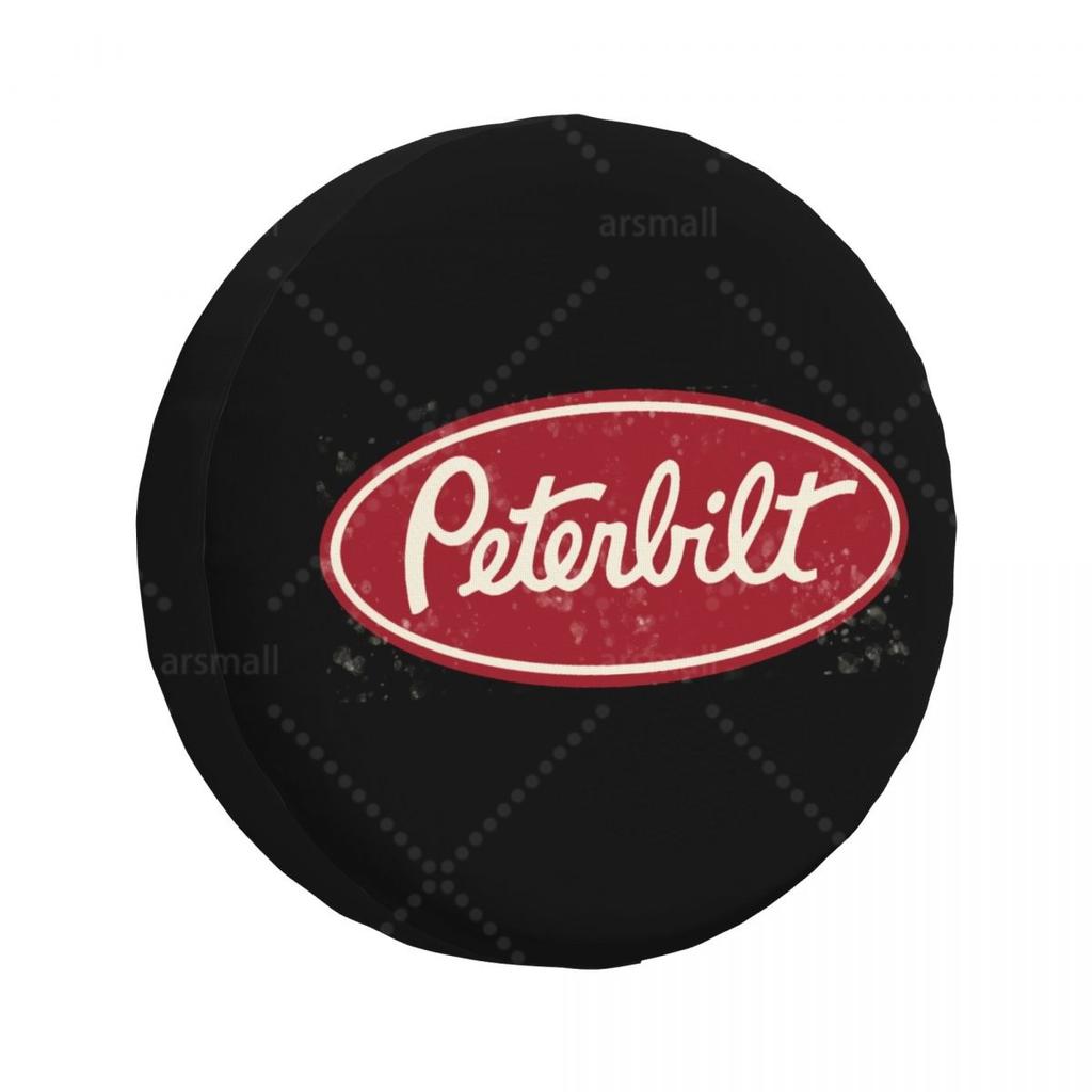 Peterbilt Truck Racing Men Mesh Car Tire Dust Cover SUV Truck Travel Trailer,Waterproof Tires 14" 15" 16" 17" Wheel Cover spare