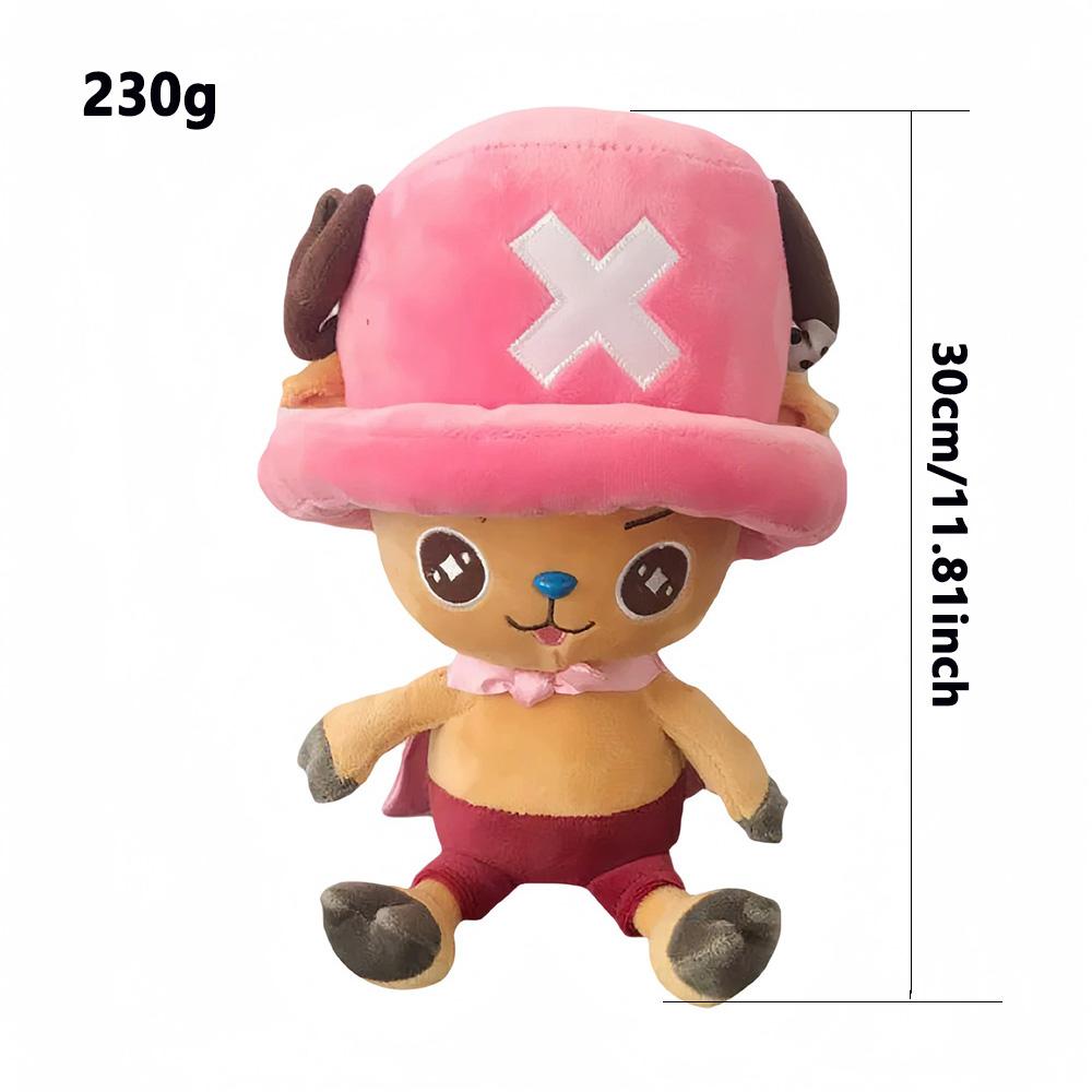 14-35 см / 5,5-13,7 дюйма Настоящая мягкая плюшевая игрушка ONE PIECE Кавайный плюшевый брелок-игрушка Тони Тони Чоппер Мягкая плюшевая кукла-брелок