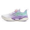 Li Ning Cloud V2 Удобные Нескользящие Износостойкие Дышащие Низкие Детские Кроссовки Детские кроссовки Фиолетовый Синий Белый YKFU060-6