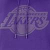 Jordan Пуловер с капюшоном Los Angeles Lakers на шнурке, мужские топы свободного покроя фиолетового цвета DB1527-504