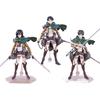 Новинка в наличии Атака Титанов Figma Ручная Мобильная Кукла Ливай Эрен Капитан Микаса Коллекционная Фигурка Действия Игрушка Подарок Премиум Качество