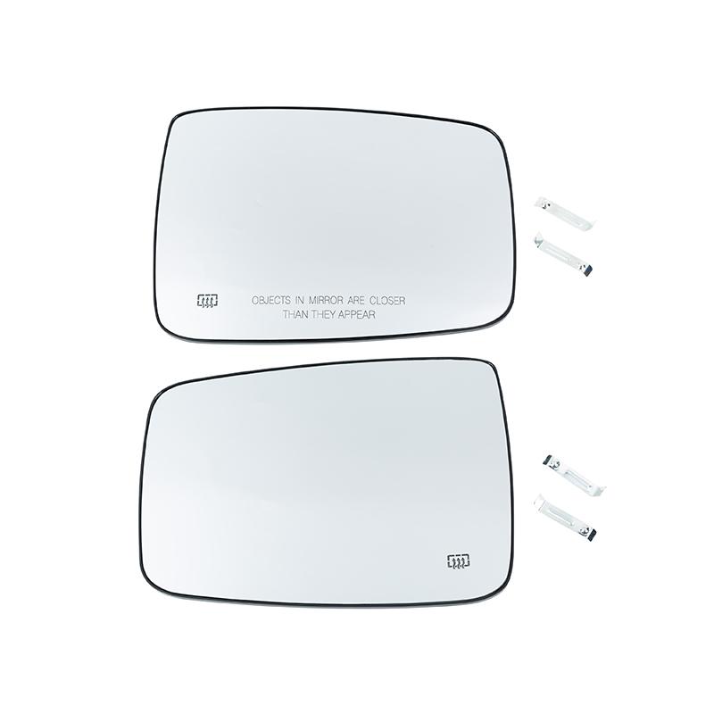 Левое/правое автомобильное зеркало заднего вида, стекло с подогревом, прозрачная боковая дверь, вид сзади для Dodge Ram 1500 2500 2009-автомобильный экстерьер
