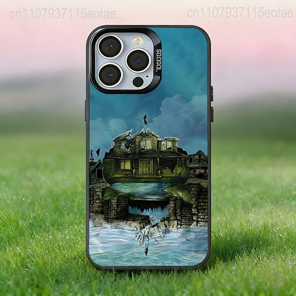 P-Pierce The Veil Группа ROCK Черный чехол для телефона Совместим с iPhone 17 16 15 14 13 12 11, Pro, Max, Plus, E, Air, Mini
