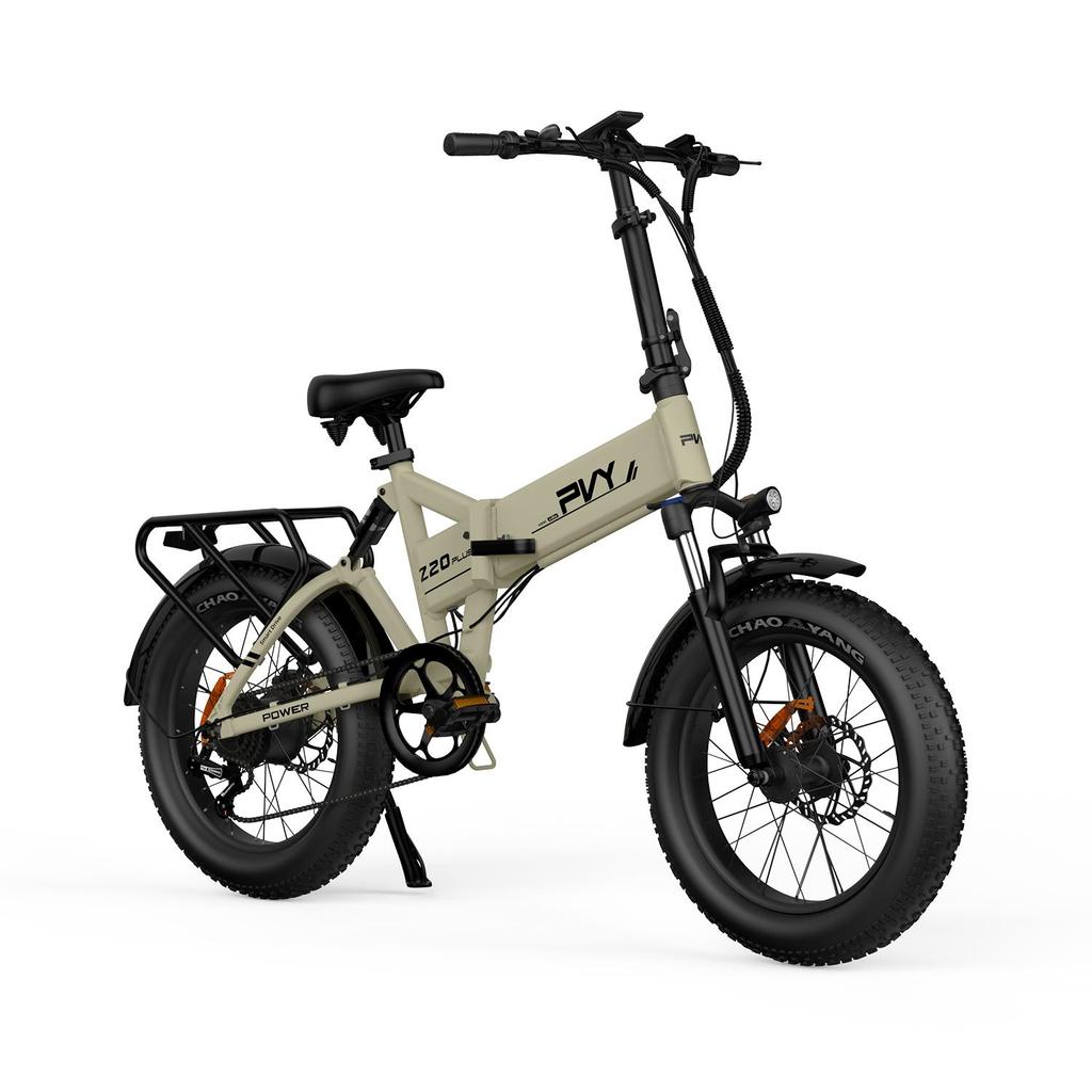 PVY Z20 Plus Adult Outdoor Folding E-Bike 48V 16.5Ah Battery 1000W Motor City Electric Mountain Bicycle 20 Inch Off-Road Electric Bicycle