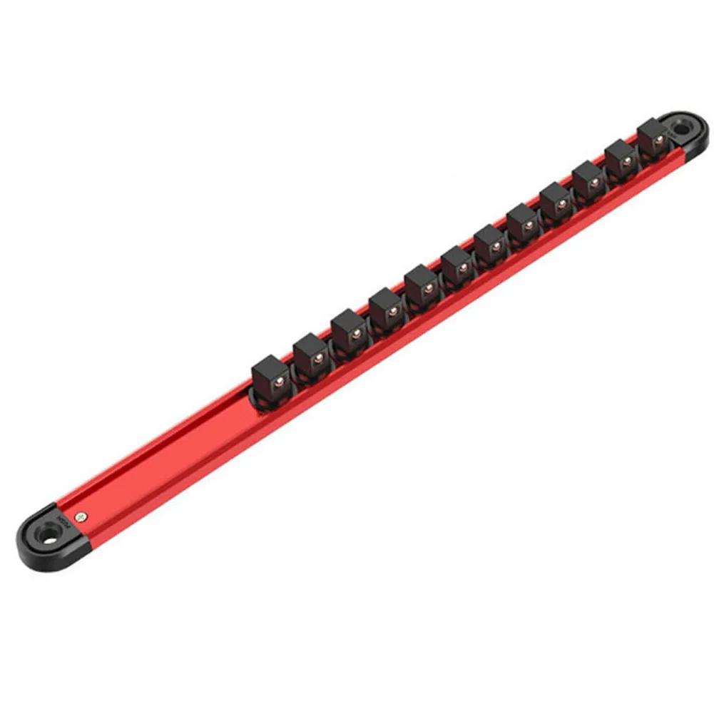 Магнитная планка для головок 360 Swivel Holder Эффективное хранение в гараже Для интенсивного использования Органайзер для головок с магнитными зажимами