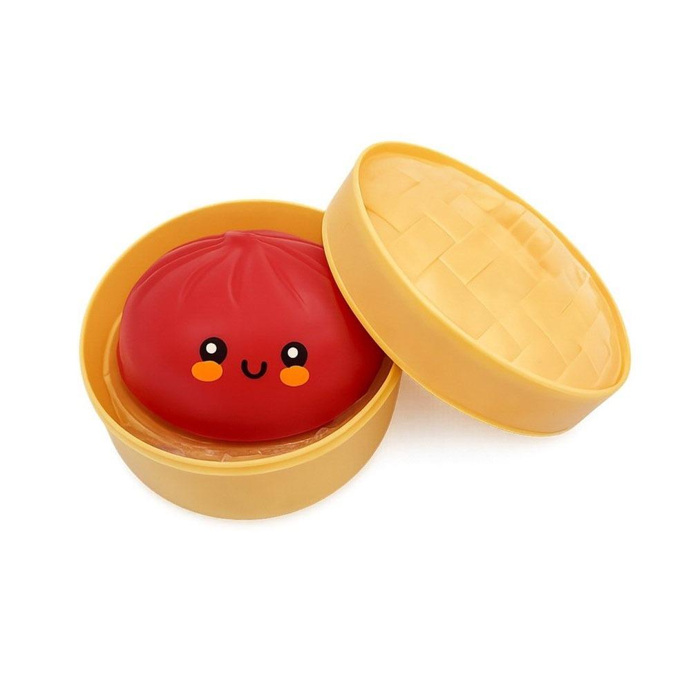 with Steamer Dumplings Blind Box Squishy Toy Stress Relief Sensory Ball  For Stress Anxiety Relief