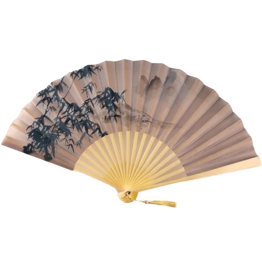 Chinese Style Hand Fan Collapsible Dance Fan Home Ornaments Decorative Fan Wedding