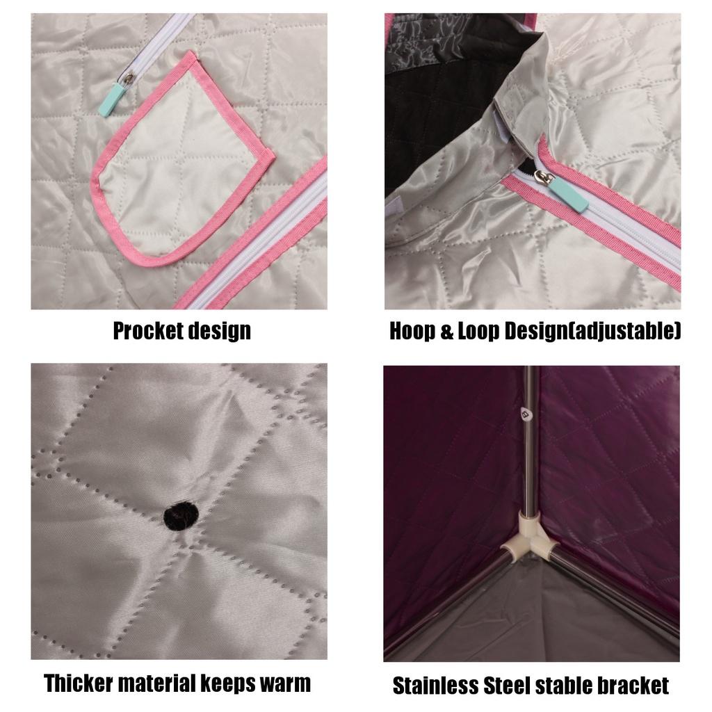 110V/220V Portable Sauna Bag Steam Shower Generator Infrared SPA Loss Weight Calories Burned Sauna Tent Room Shower Cabin