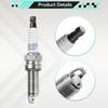 4 шт., автомобильные иридиевые свечи зажигания 1885510060, аксессуары для автомобильного зажигания для Hyundai Accent Veloster Elantra 2006-2015 Kia K3 Rio 2012-2018 Soul Venga