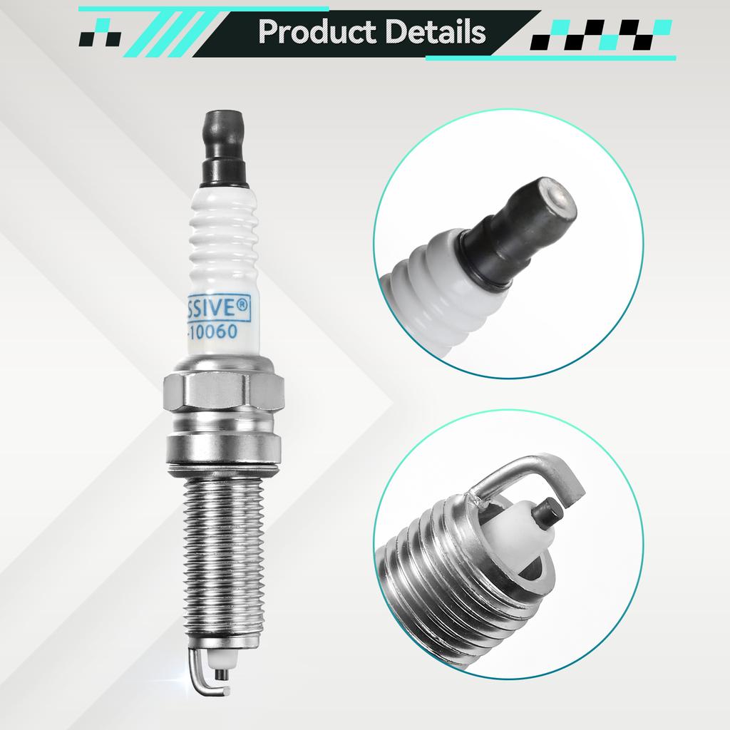 4 шт., автомобильные иридиевые свечи зажигания 1885510060, аксессуары для автомобильного зажигания для Hyundai Accent Veloster Elantra 2006-2015 Kia K3 Rio 2012-2018 Soul Venga