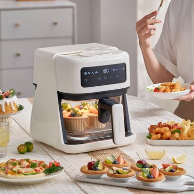 Wanmi 4.5L фритюрницы бытовые интеллектуальные прозрачные визуальные электрические духовки автоматическая многофункциональная интегрированная машина 220 В