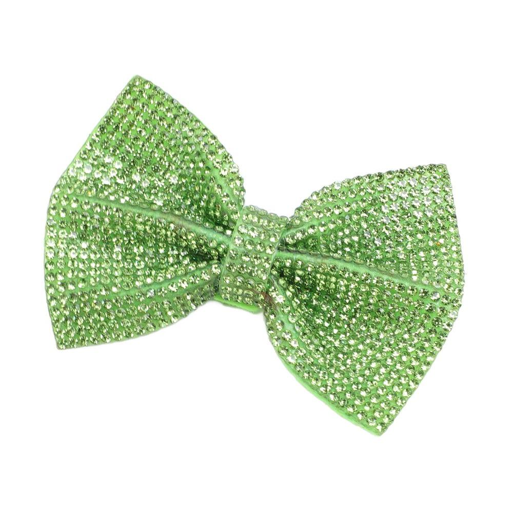 2pcs Shiny Design Glitter Hair Bows Sparkly Sequin Bow Hair Accessories Sequin Hair Clips For Women