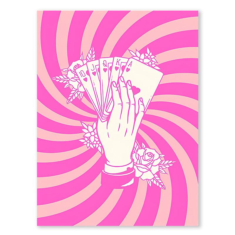 Retro Cocktail Disco Cherry Aesthetic Posters And Prints Pink Preppy Wall Art Canvas Painting Wall Pictures For Dorm Room Decor