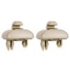 2Pcs Creative Corrosion-resistant Direct Replacement ABS Car Sun Visor Retainer Hook 8U0857562A 8E0857562 for A3 A4L A5 A6L A7 Q5 Q3