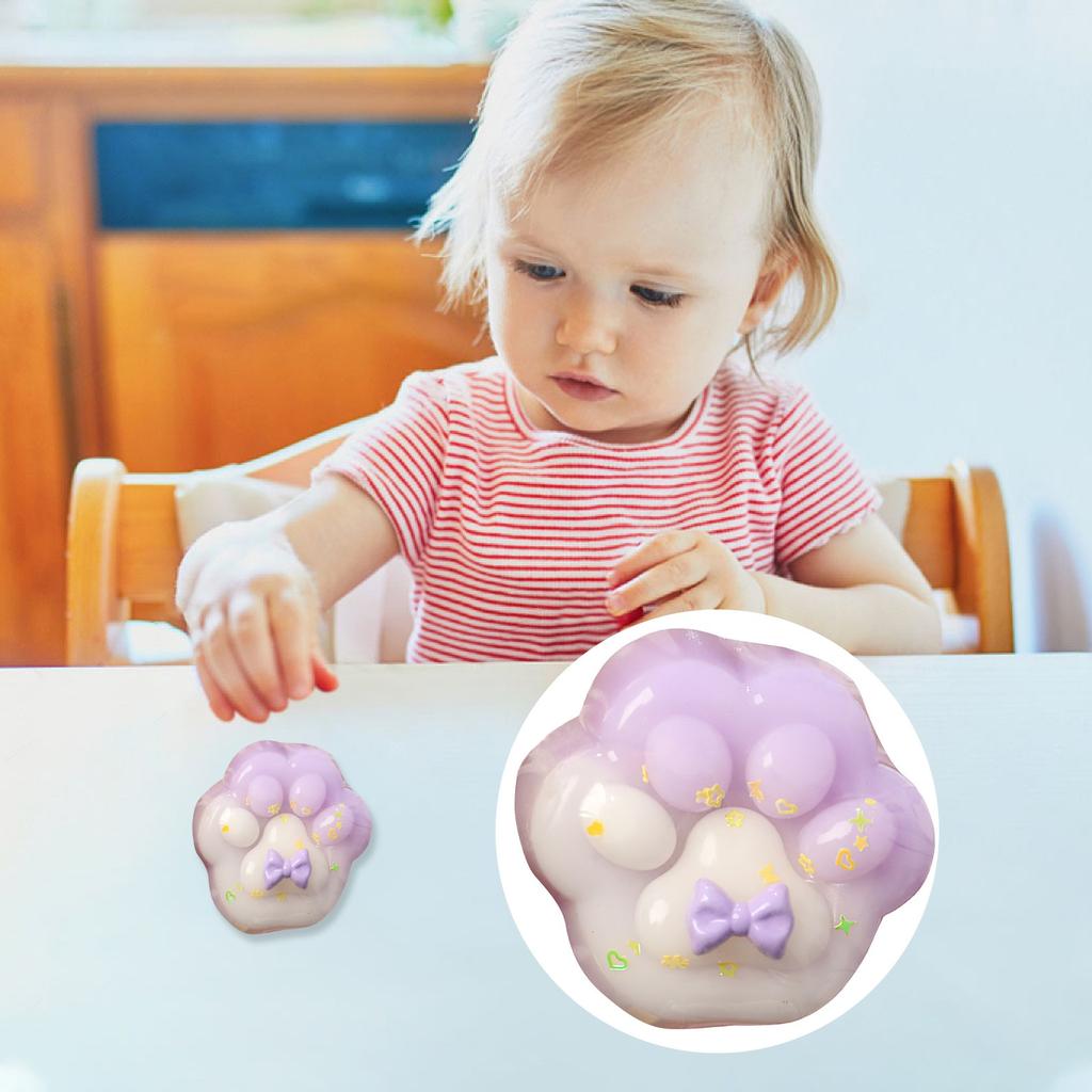 Большая игрушка для сдавливания кошки, супер мягкая имитация силикона, детская творческая игрушка